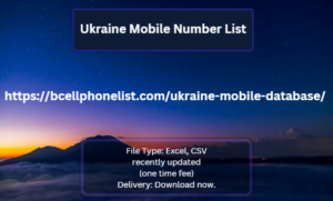 Ukraine Mobile Number List