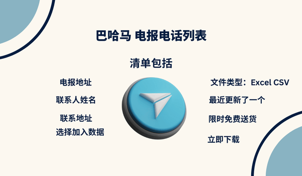 巴哈马 电报电话列表