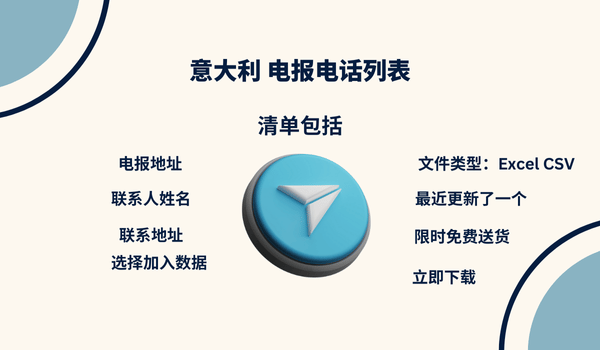 意大利 电报电话列表